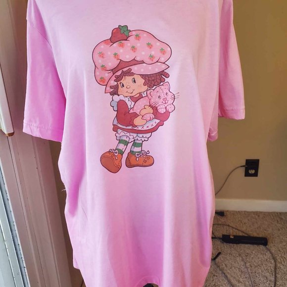 handmade Tops - 2X Strawberry Shortcake mT-shirt